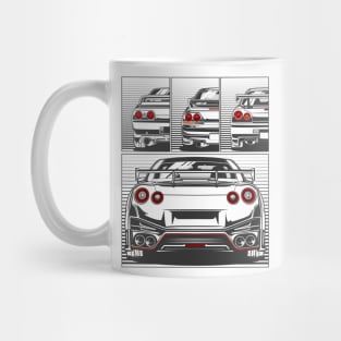 Generation of Nissan GTR Series Mug